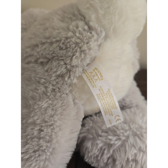 Bunnies By The Bay Nibble Bunny Gray Plush 9" Stuffed Animal Soft Toy Lovey - Picture 5 of 5
